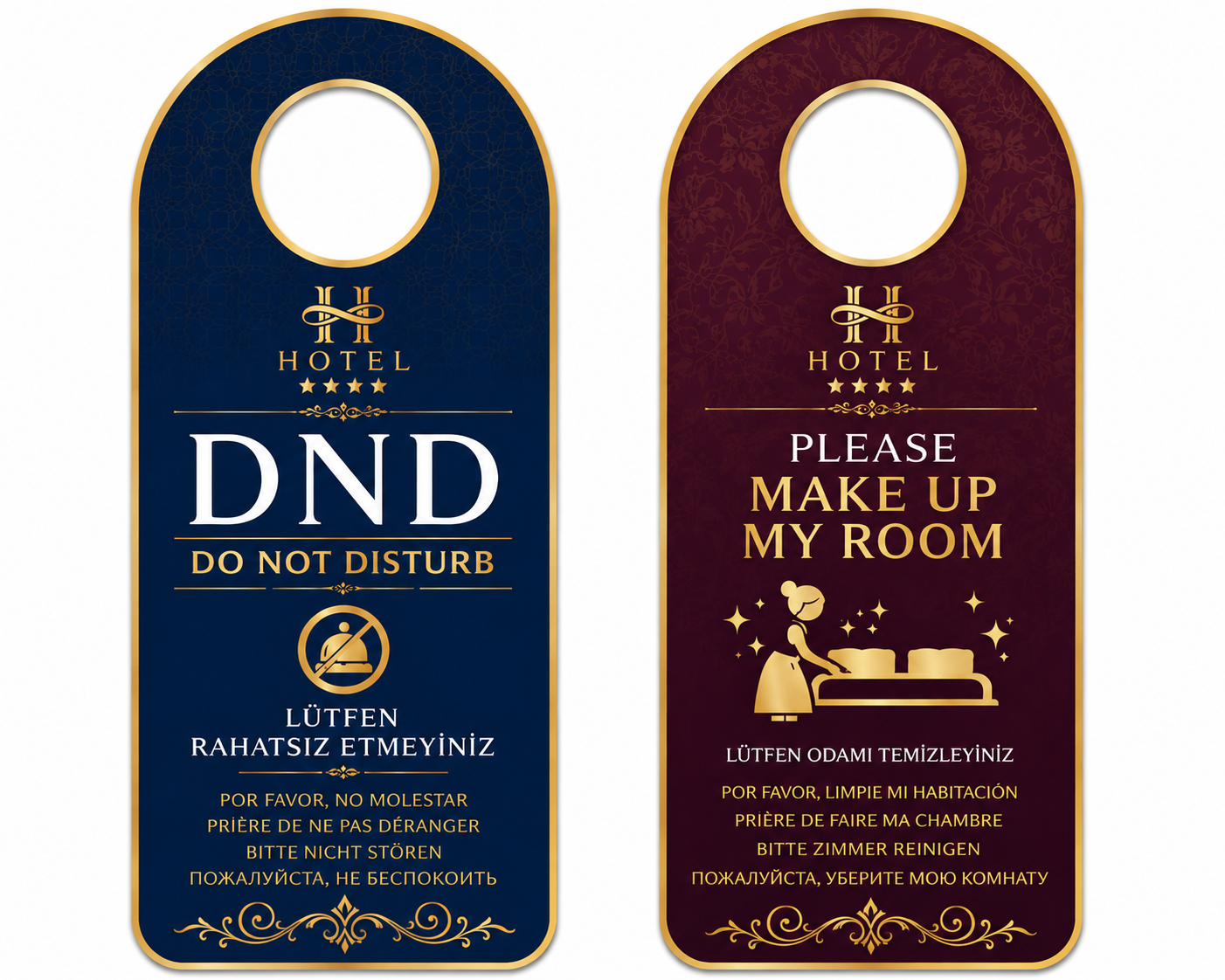 DND Kartı Delikli